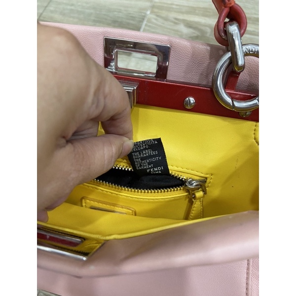 Túi si da thật Fendi