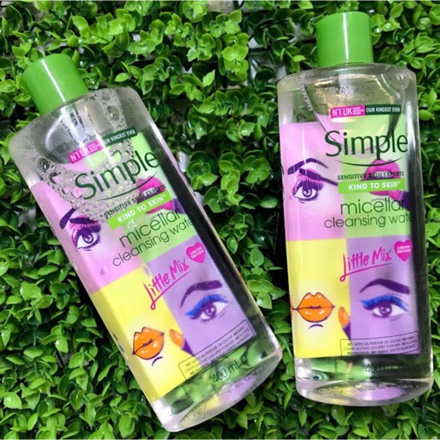 Nước Tẩy Trang Simple Micellar Cleansing Water Dành Cho Da Nhạy Cảm