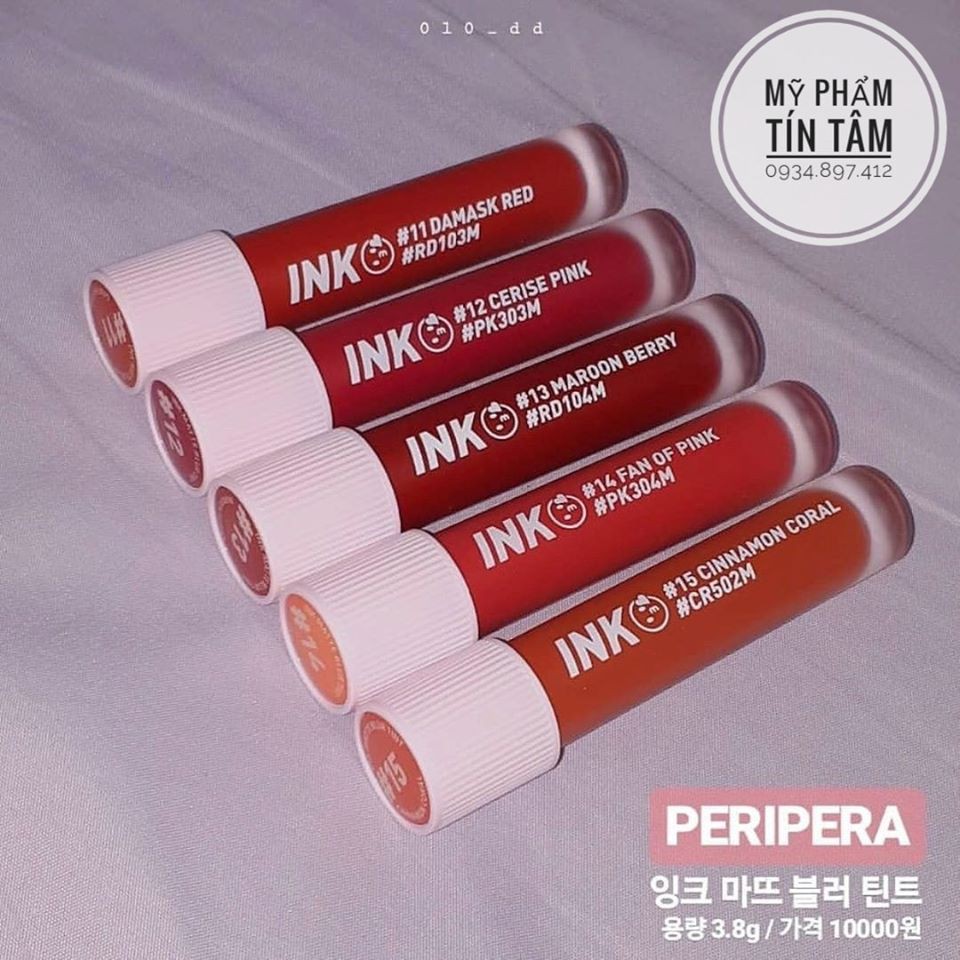 Son Kem Lì Peripera Ink Matte Blur Tint Hàn Quốc