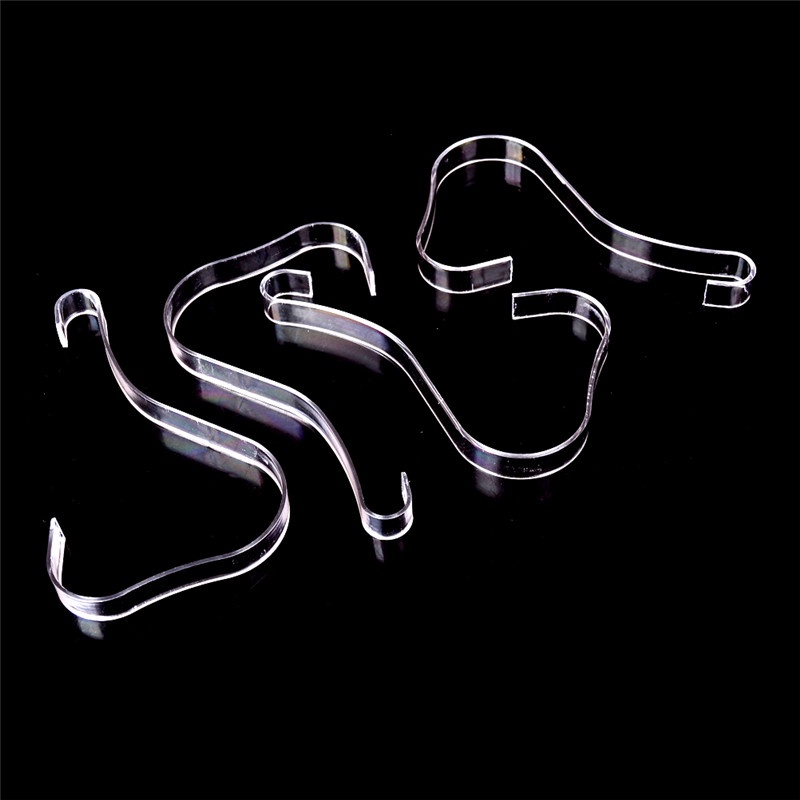 Bộ 4 Giá Đỡ Giày Bằng Nhựa Acrylic Trong Suốt Chuyên Dùng