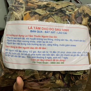 Lá tắm người Dao đỏ sau sinh