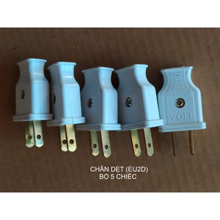 BỘ 5 PHÍCH CẮM DẸT, TRÒN PHI 4,5 LiOA.