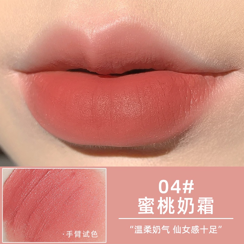 Son Môi Trang Điểm 8 Màu Mềm Mại Lâu Trôi Chống Thấm Nước