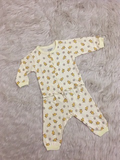 Bộ carter dài hoạ tiết cho bé