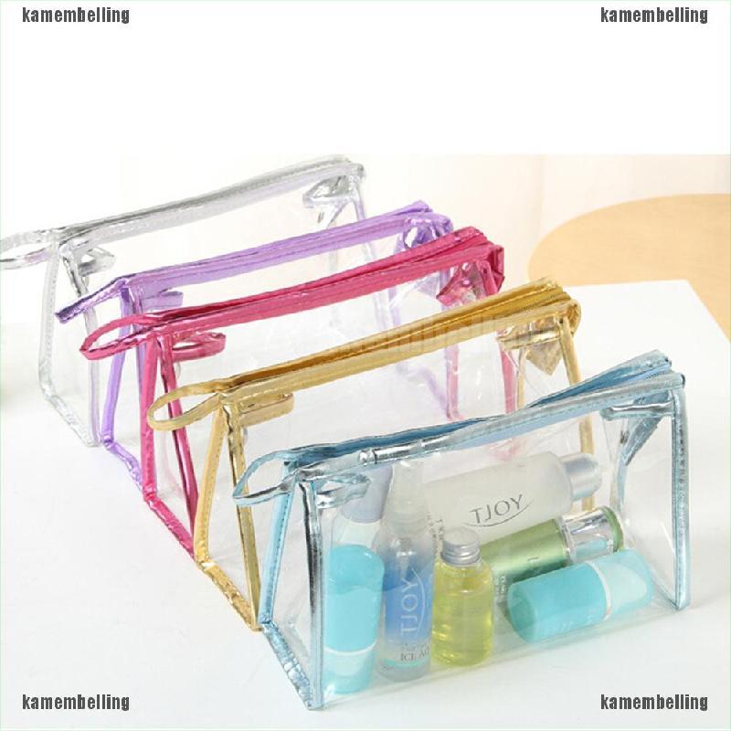 Túi Nhựa PVC Trong Suốt Đựng Mỹ Phẩm 1 5 10 Tiện Dụng Mang Đi Du Lịch