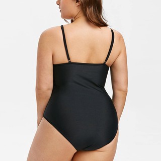 Đồ bơi bikini size lớn màu trơn cho nữ