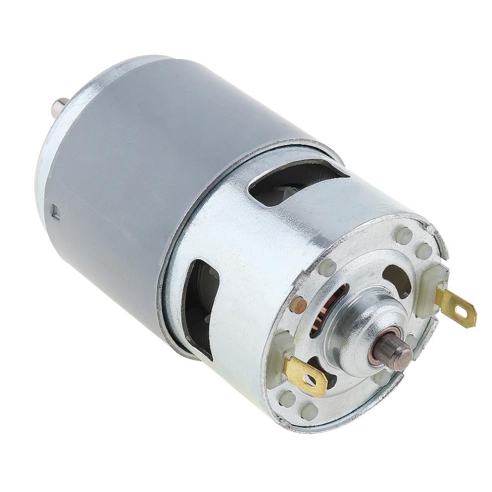 775 DC Motor 8000RPM High Speed Large Torque Gear Bearing Low Noise DC 12 - 24V