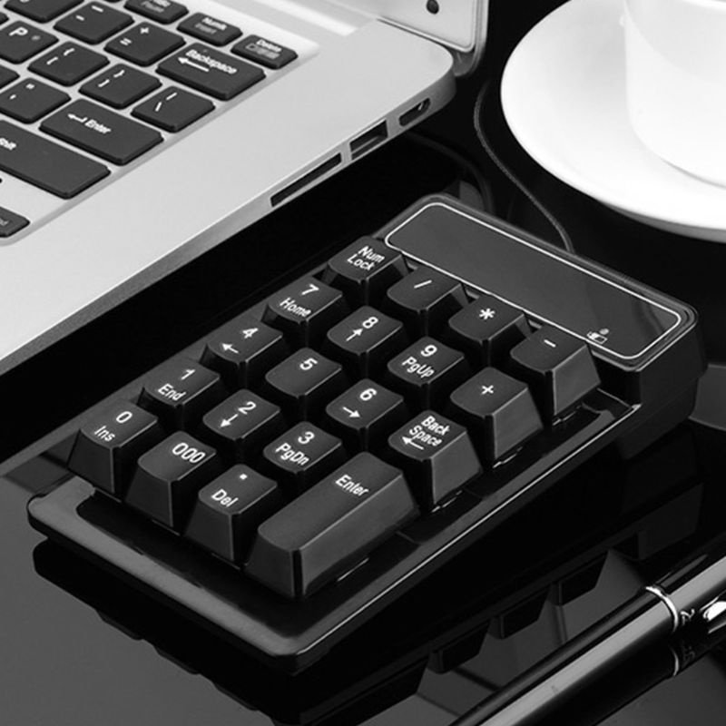 Bàn Phím Số Mini 19 Phím Có Dây USB Dành Cho Máy Tính Laptop