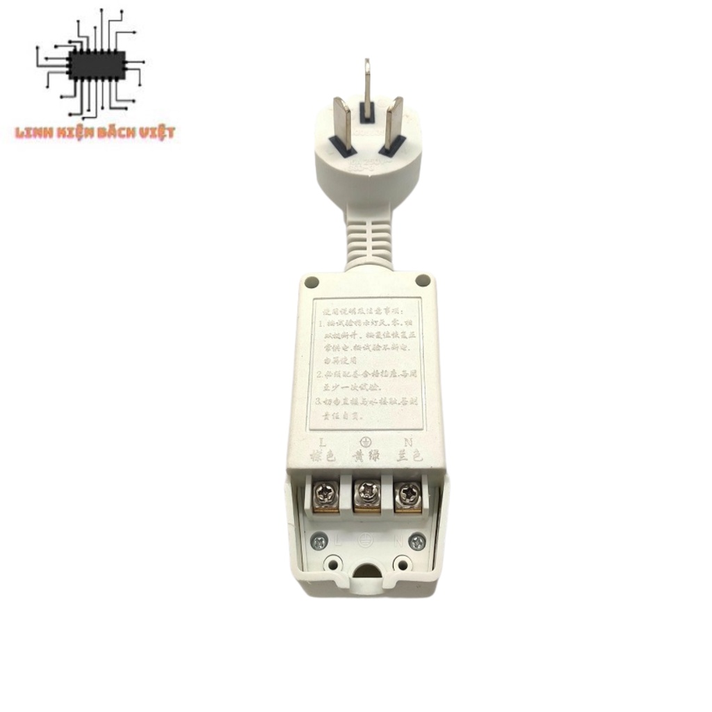 Ổ cắm chống giật, chống rò rỉ điện bình nóng lạnh
