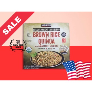 (Có bill USA) Gạo lứt Brown Rice Quinoa USA Organic USDA chính hãng Kirkland 1kg4 date 2021
