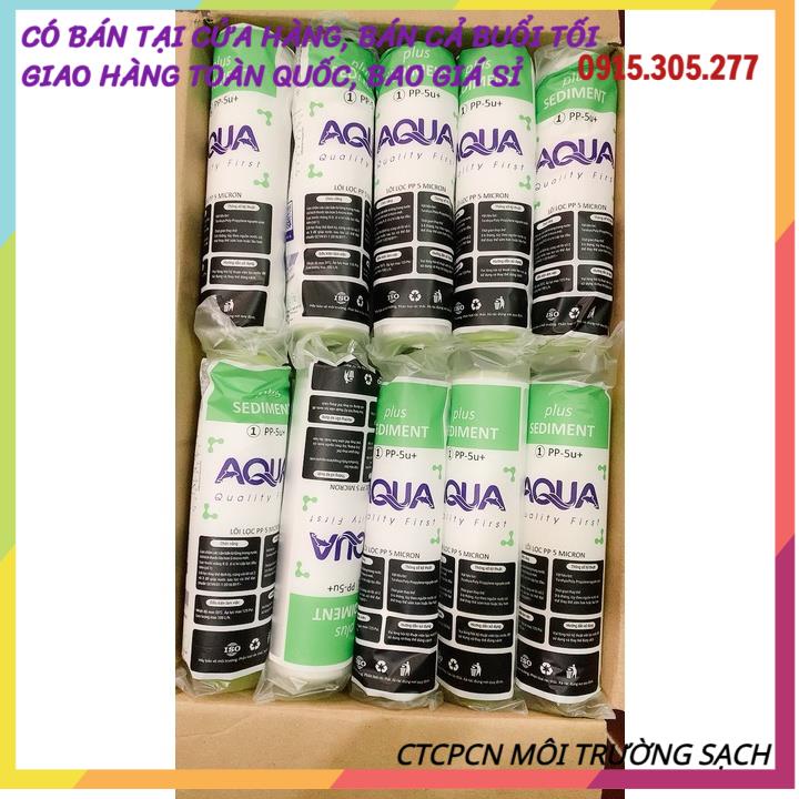 Combo 2 Lõi Lọc Nước Số 1,2 AQUACá♥️ Lõi Lọc Nước Số 2 ♥️ lõi Lọc Thô Đầu Nguồn