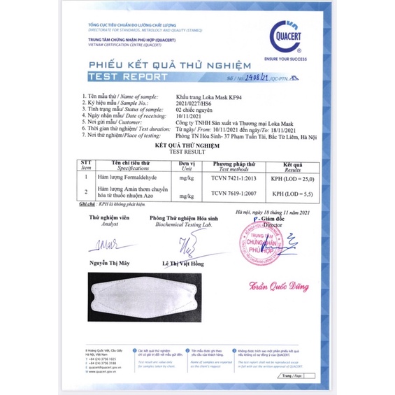 THÙNG 300 CHIẾC KHẨU TRANG KHÁNG KHUẨN 4D LOKA KF94 THIẾT KẾ THÔNG MINH ÔM SÁT MẶT