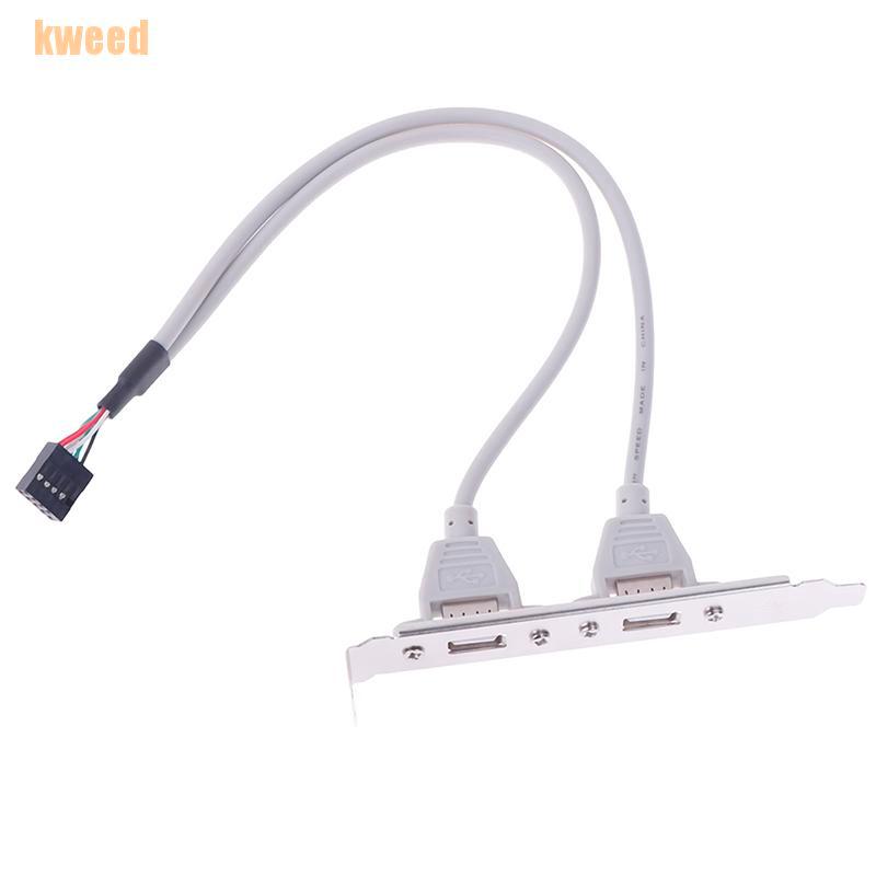 1 Bảng Mạch Mở Rộng Chuyển Đổi 2 Cổng Usb2.0 Sang Bo Mạch Chủ Usb