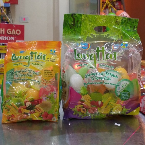 Thạch Rau Câu Long Hải Gói 910g