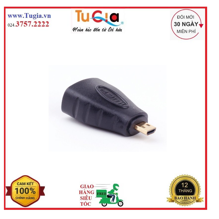 Đầu chuyển đổi Micro HDMI ra HDMI Vention H380HDD - Hàng Chính Hãng
