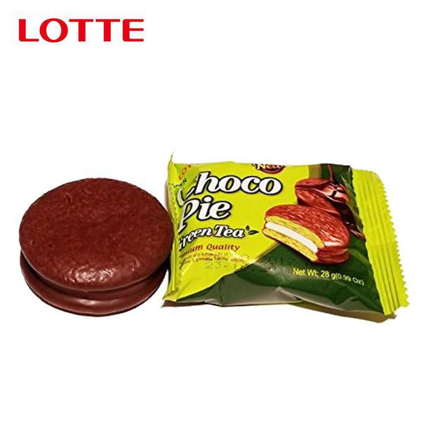 Hộp 12 Bánh ChocoPie / Banana / Green Tea Lotte 336g