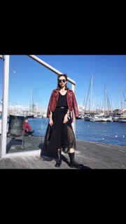 Áo da zara xuất