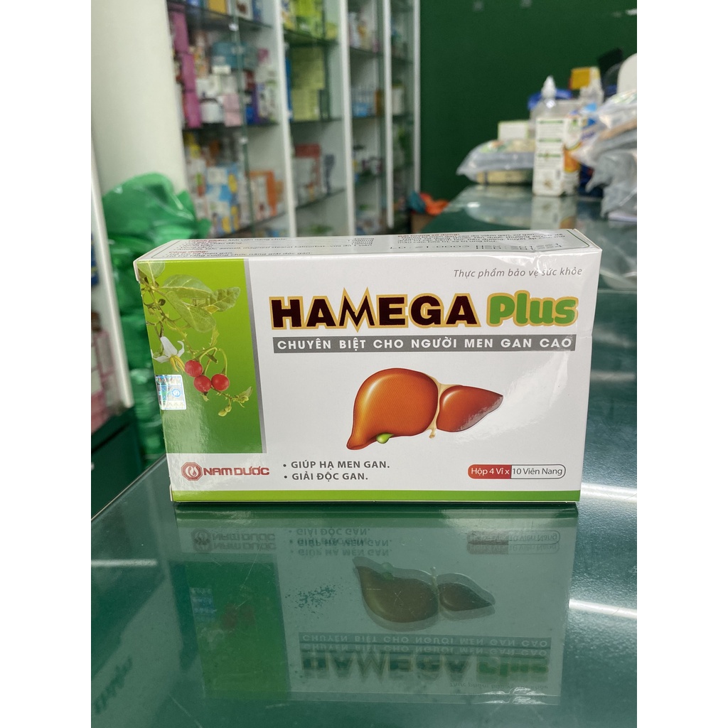 Hamega Plus - Nam Dược Hỗ trợ hạ men gan và hỗ trợ tăng cường chức năng gan, giải độc gan và hỗ trợ hạ men gan
