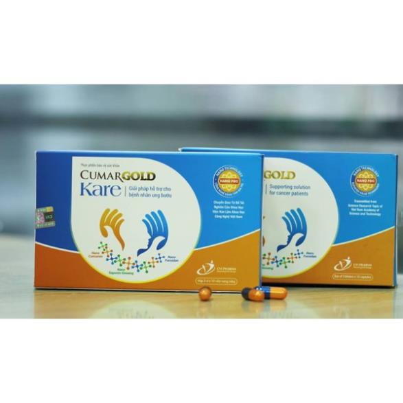 CumarGold Kare – Hỗ trợ phòng chống ung bướu, giảm độc tính hóa trị xạ trị, chống oxy hóa (30 viên)
