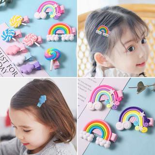 Set 3 kẹp tóc hoạt hình cho bé nhiều mẫu rất xinh yêu