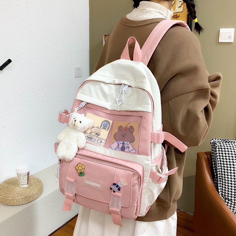 Balo Ulzzang Chống Thấm Đi Học, Đi Chơi ( YOYOKO)