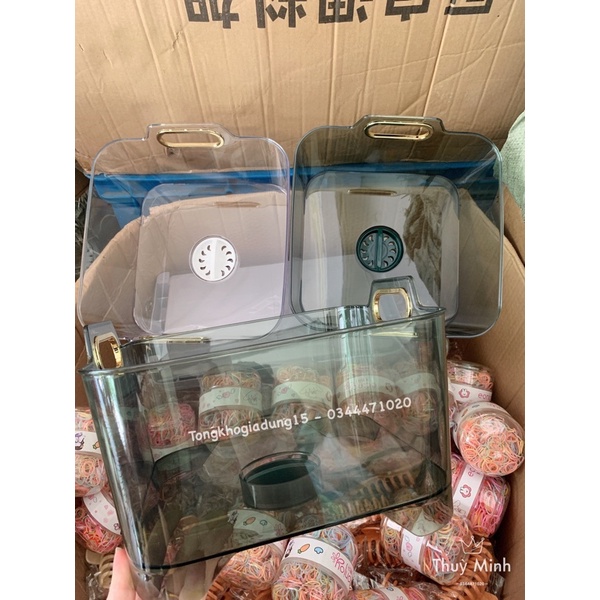 Chậu rửa rau củ quả có van xả nước dưới đáy sang trọng