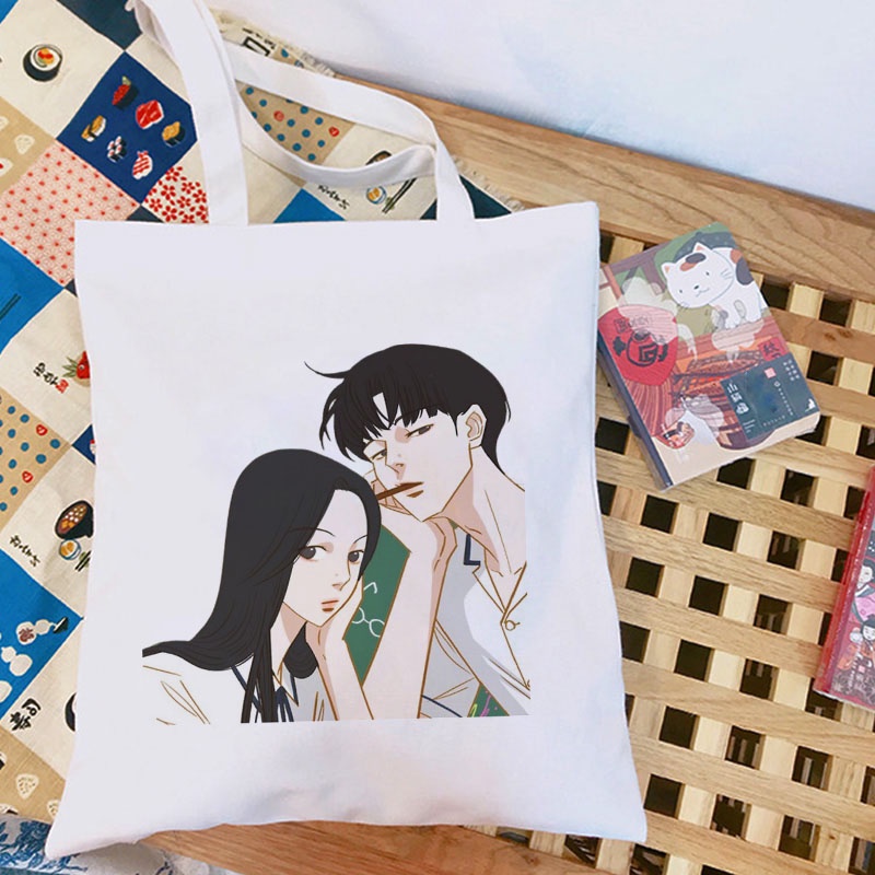 Túi Xách canvas k - Rama Thời Trang harajuku Mùa Hè Cho Học Sinh