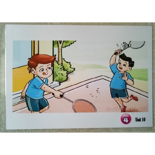 Flashcard Lớp 4 của Bộ GD in 2 mặt