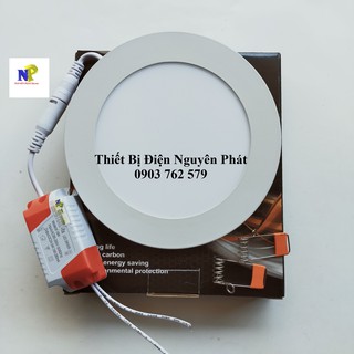 [COMBO] 10 Đèn Led Panel Âm Trần Siêu Mỏng 9w Tròn