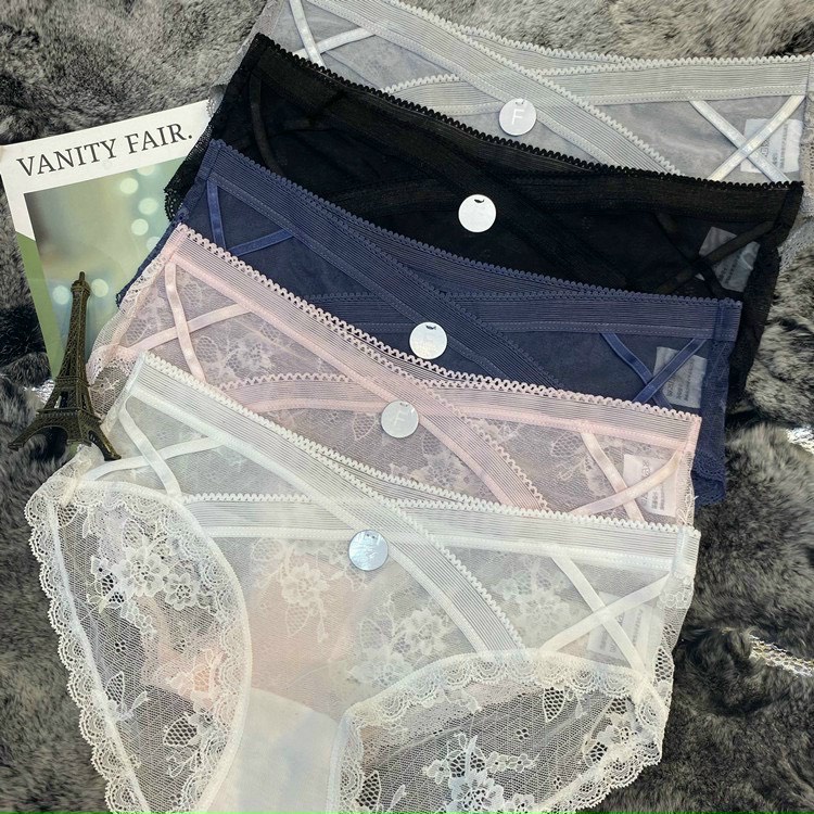 Quần lót ren nữ cạp chéo gợi cảm quyến rũ siêu đẹp freesize LAVENUSA QL112