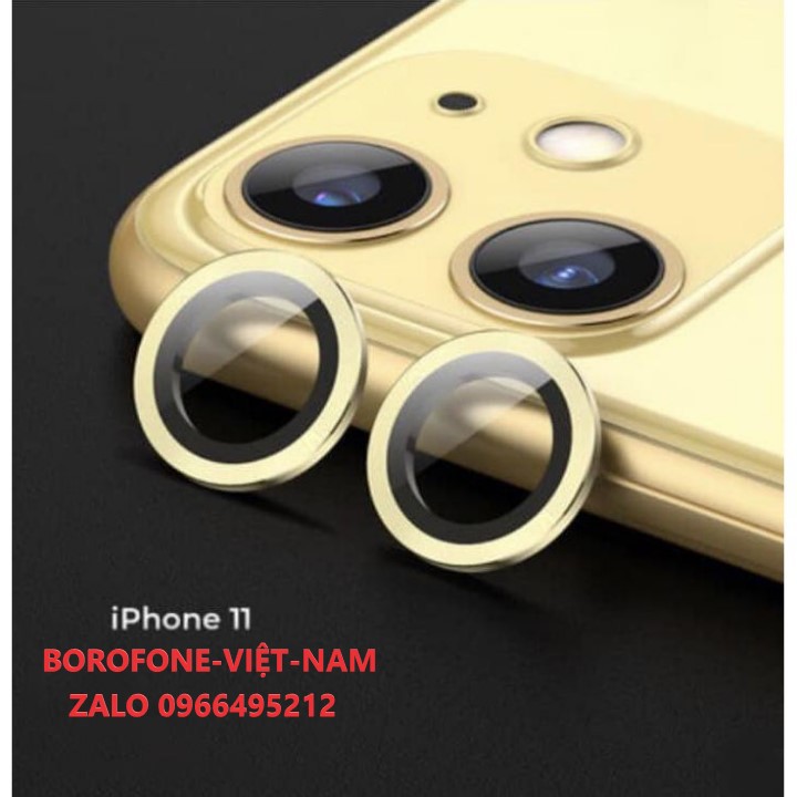 Ống Kính Cường Lực Camera Đơn Chống Lóa Dành Cho iPhone 11/ iPhone 11 Pro/ iPhone 11 Pro Max /12/12mini/12pro