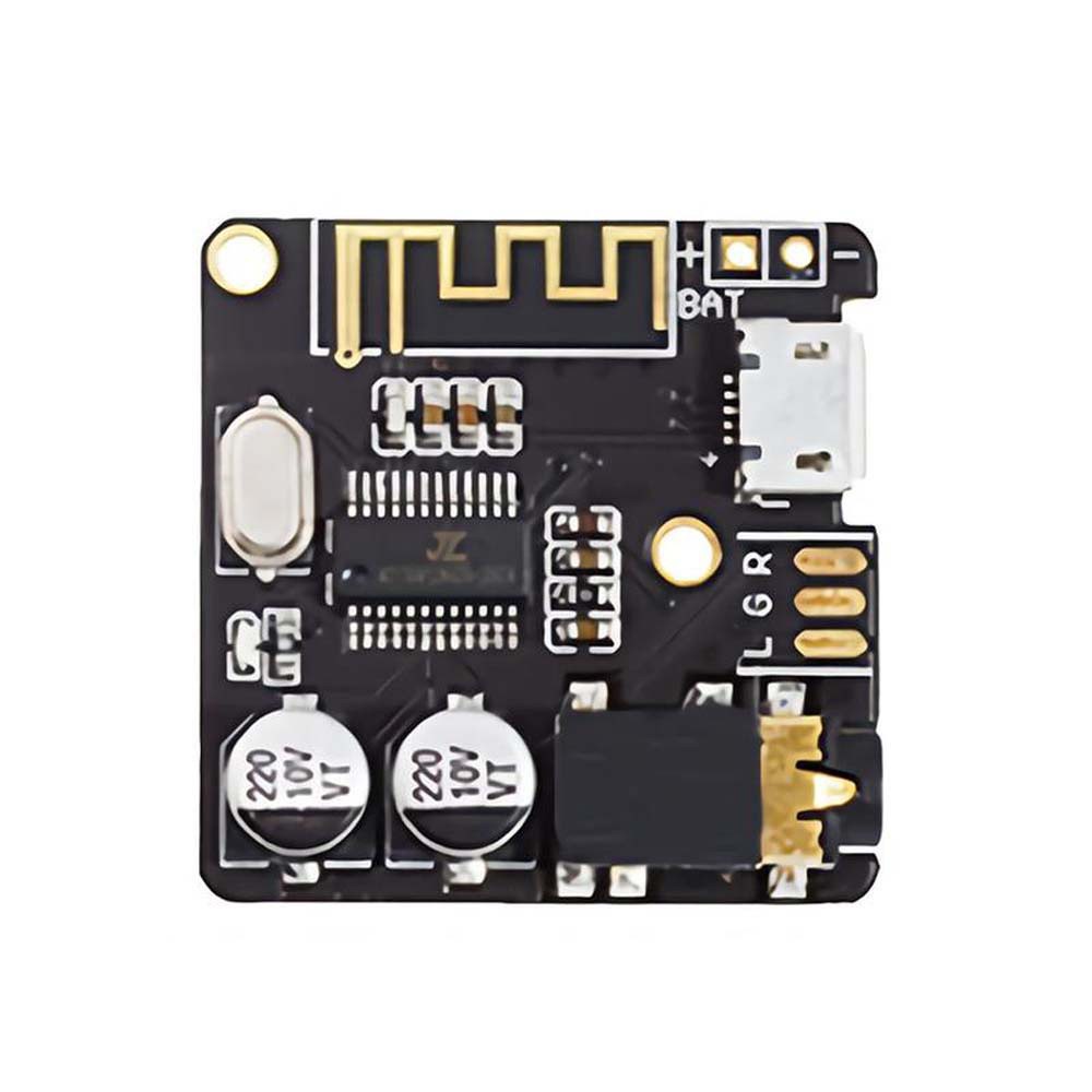 MALCOLM Mini Decoder Board Wireless Music Amplifier Module Bluetooth Decoder Board With Case MP3 BT5.0 PRO Lossless Player Bluetooth 5.0 Module Audio Receiver