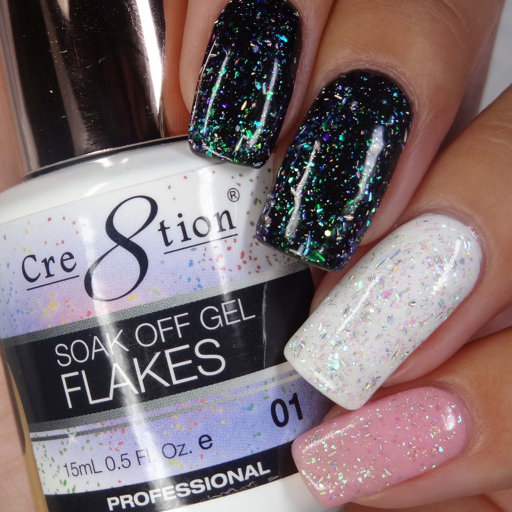 Sơn gel Flake (xà cừ) hãng Cre8tion