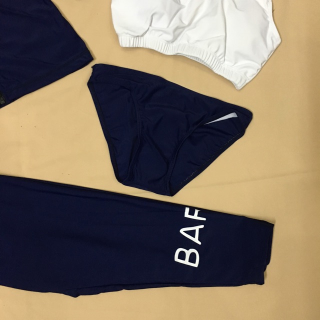 CÓ SẴN bikini bộ đồ bơi nữ dài tay kéo khóa quần lửng thun lạnh đẹp 4