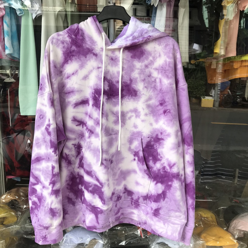 Áo hoodie loang màu tiedye MAYLAN STORE | BigBuy360 - bigbuy360.vn