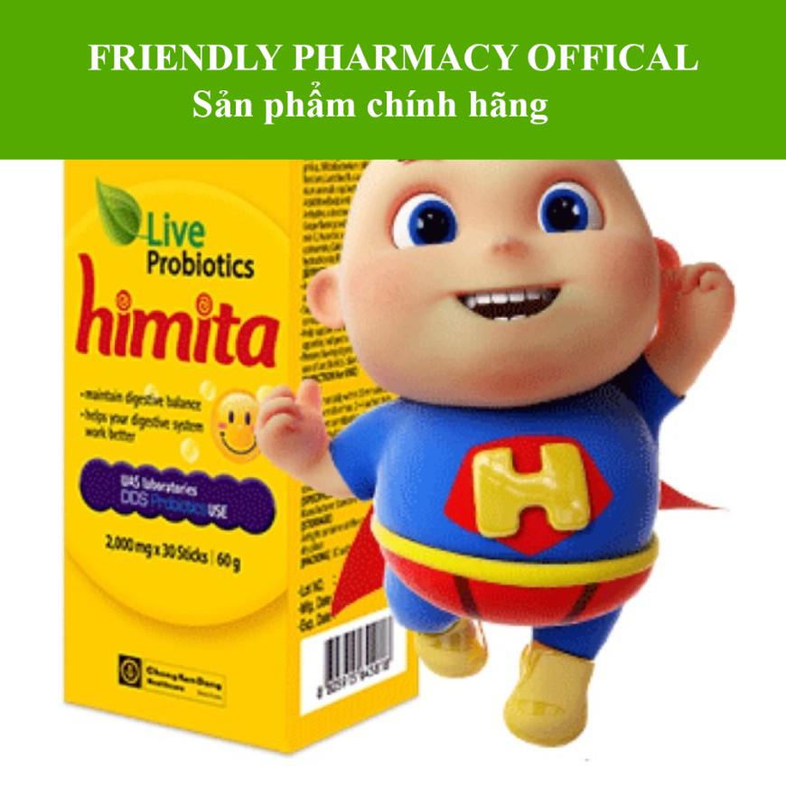{Nhập Hàn} Men vi sinh Himita – Hỗ trợ cân bằng lợi khuẩn đường ruột, giảm rối loạn tiêu hóa (30 gói)