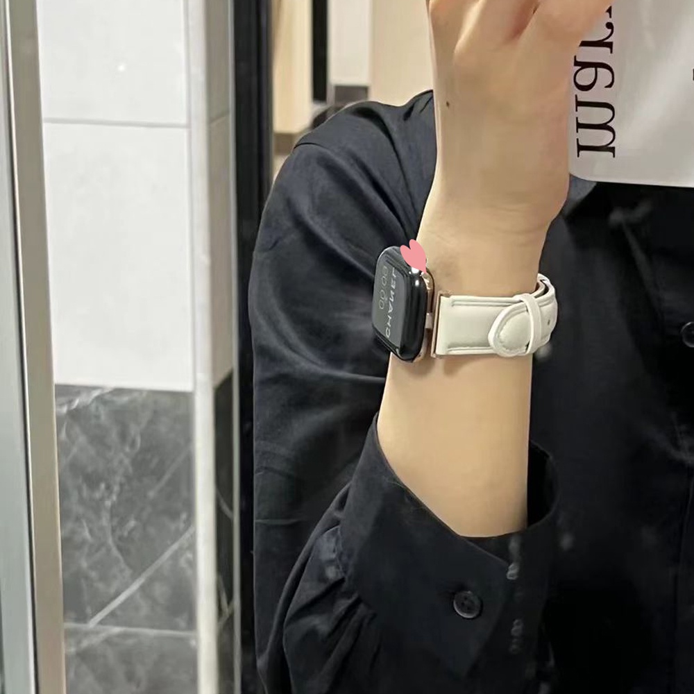Dây Da Đeo Đồng Hồ Apple iwatch serise 7 6 SE 5 4 3 2 iwatch 41mm 45mm 40mm 44mm 42mm 38mm