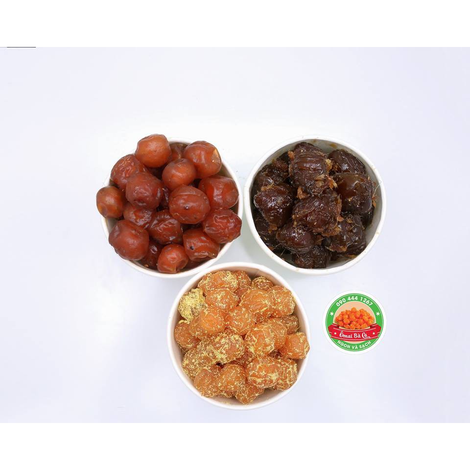 Combo 600gr mơ sữa - mận xào - mơ dẻo