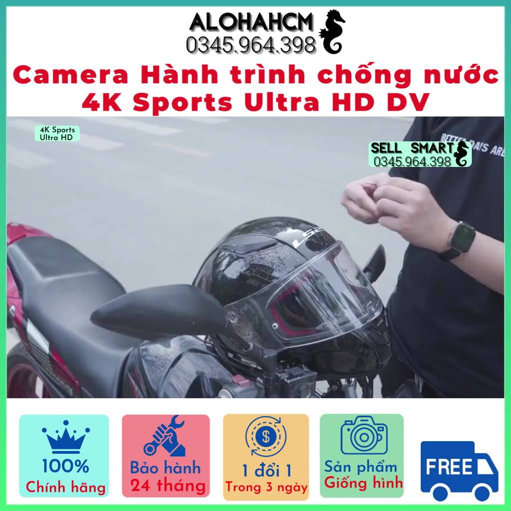 (Tặng thẻ nhớ 16GB) Camera Hành Trình4K Sports Ultra HD DV Chống Nước, Chống Rung. Camera Đi Phượt, Gắn Mũ Bảo Hiểm | BigBuy360 - bigbuy360.vn