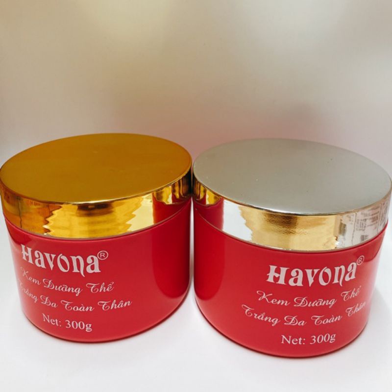 Kem dưỡng trắng da toàn thân havona hủ cao cấp 300gam