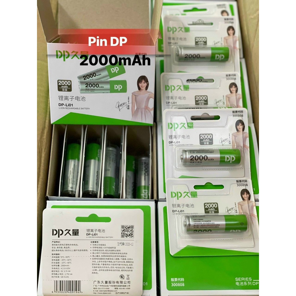 PIN SẠC DP-LI01 2000 MAH  HÀNG CHUẨN CAO CẤP
