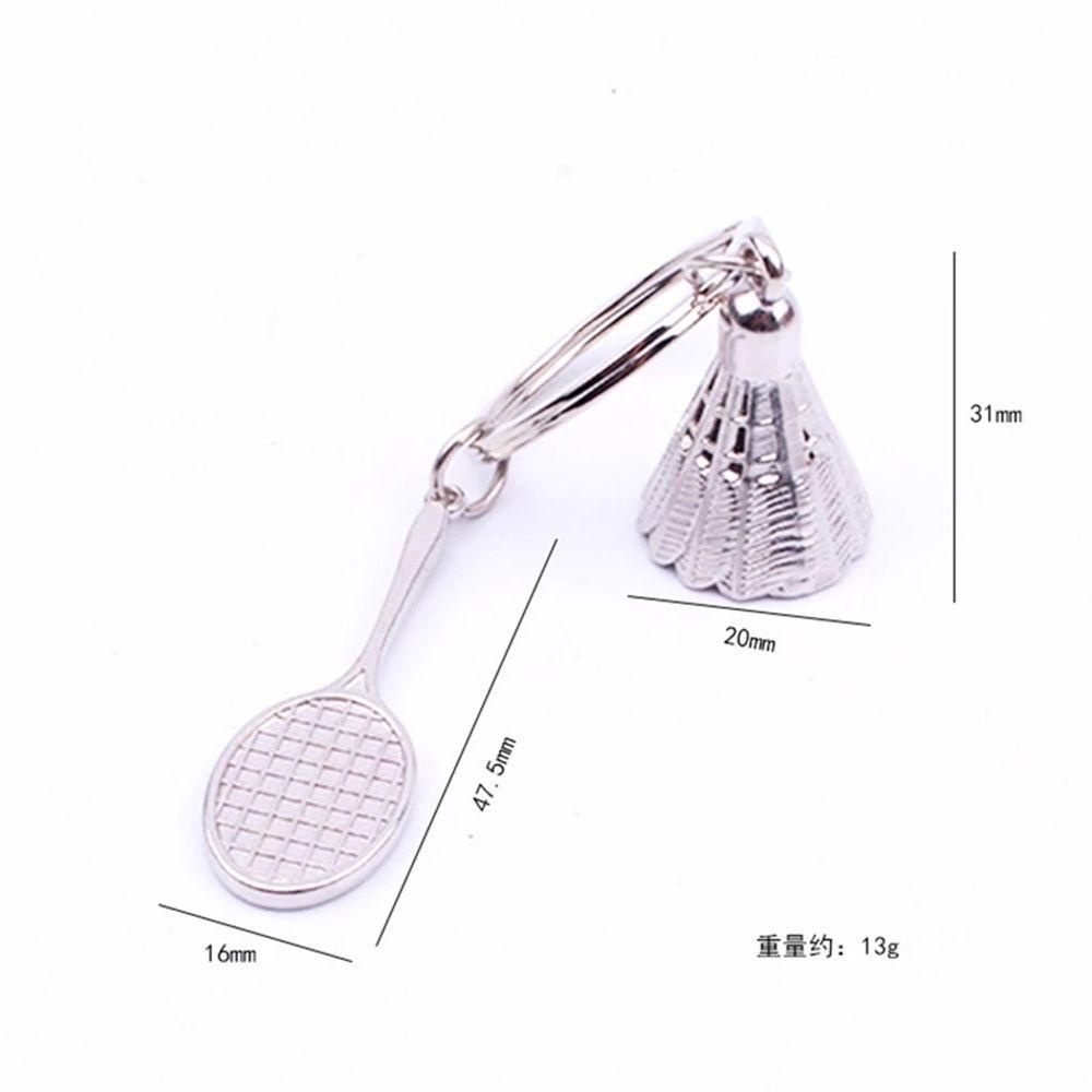 Móc Khóa Hình Vợt Cầu Lông / Tennis Độc Đáo