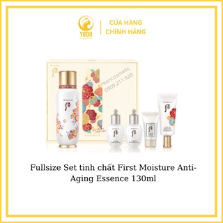 Fullsize Set tinh chất First Moisture Anti-Aging Essence 130ml