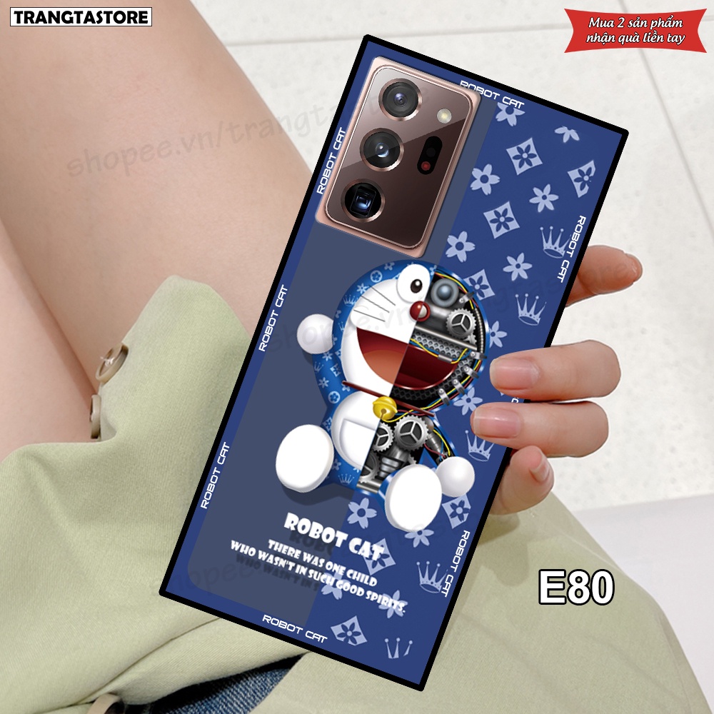 Ốp lưng Samsung Note 20 / Note 20 Ultra / Note 20 Ultra 5G  in hình gấu Bearbrick,Metal Style,Doremon siêu dễ thương chấ