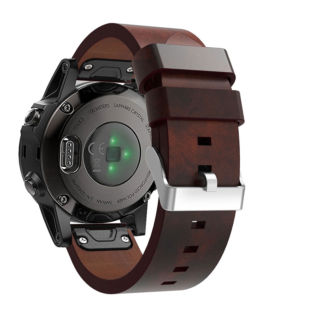 Dây đeo thay thế bằng da 22mm cho đồng hồ Garmin Fenix 5/5Plus/Forerunner 935 945