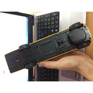 Xe bus pin đèn 3D (SCHOOL BUS) dài 24cm