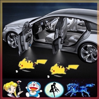 Led car door projector light Pikachu Car Door Logo Light , Car door wireless laser light