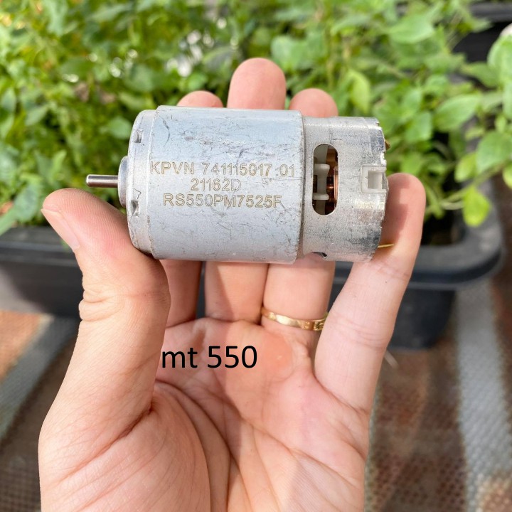 motor 550 12V 18000rpm cho máy khoan pin