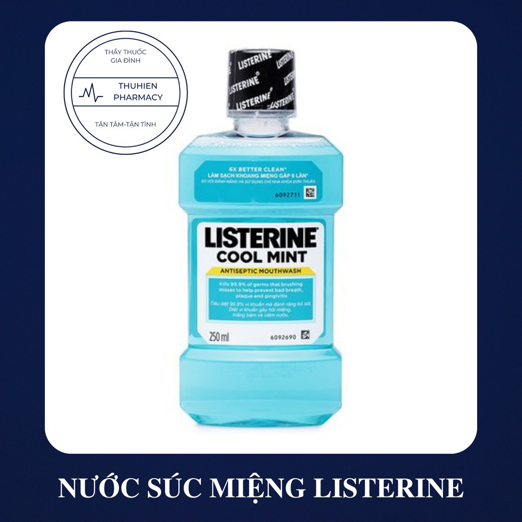 NƯỚC SÚC MIỆNG LISTERINE COOL MINT Thái Lan