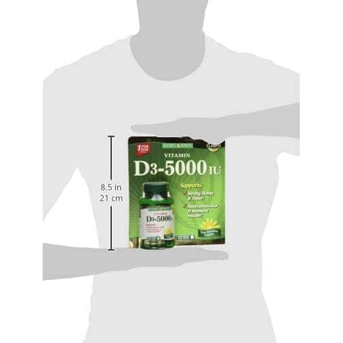 Viên uống b ổ s ung Vi ta min D3 Nature’s Bounty Vitamin D3 5000IU 400 viên